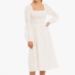 Antonio Melani Tarra Linen Smocked Dress